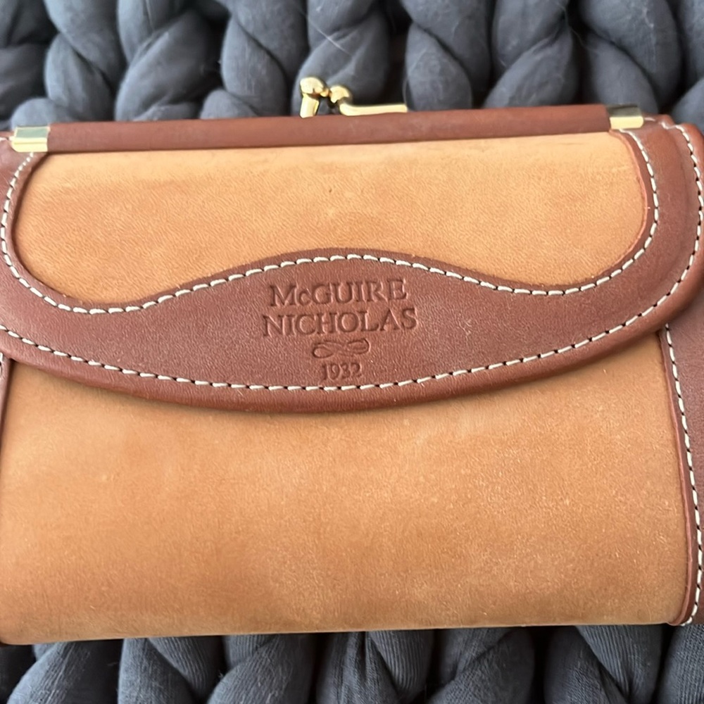Mcguire Nicholas leather wallet